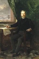 Retrato de Washington A. Roebling